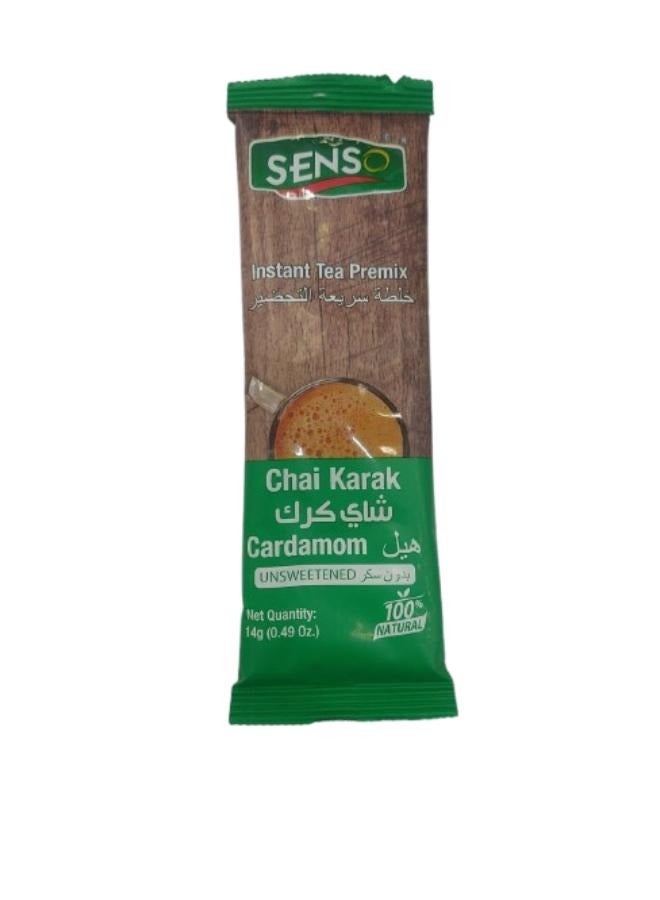 شاي كرك بالهيل بدون سكر 14 جرام